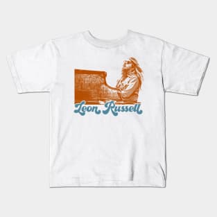 Leon Russell /// Original Fan Art Design Kids T-Shirt